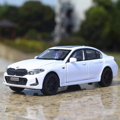 [TOY] 1:32 BMW 2024 G20 320i White Model Car Die-Cast