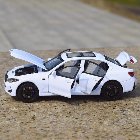 [TOY] 1:32 BMW 2024 G20 320i vit modellbil Die-Cast