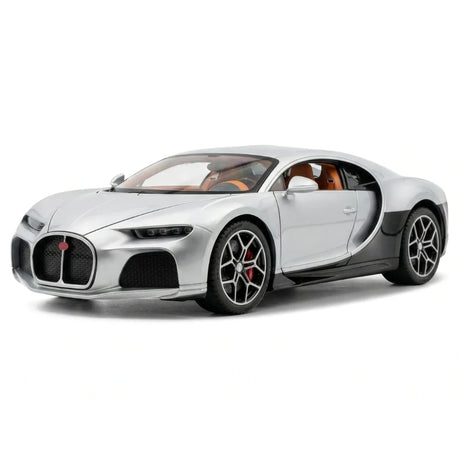 [TOY] 1:32 Bugatti 2015 Atlantic Silver Model Car Die-Cast