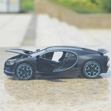 [TOY] 1:32 Bugatti 2016 Chiron Black Model Car Die-Cast