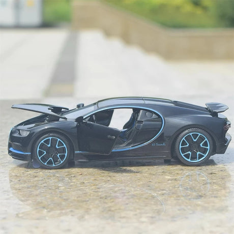 [TOY] 1:32 Bugatti 2016 Chiron Black Model Car Die-Cast