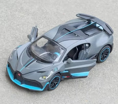 [TOY] 1:32 Bugatti 2019 Divo Gray Model Car Die-Cast
