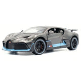 [TOY] 1:32 Bugatti 2019 Divo Gray Model Car Die-Cast
