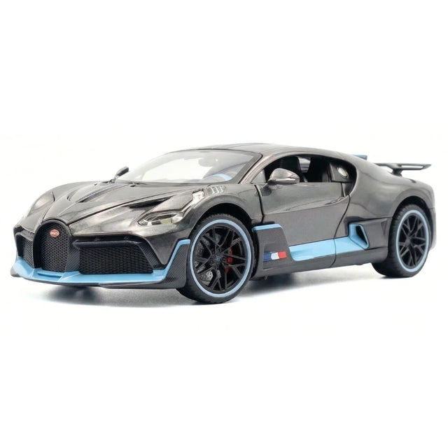 [TOY] 1:32 Bugatti 2019 Divo Gray Model Car Die-Cast