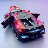 [TOY] 1:32 Bugatti 2019 Divo röd modellbil Die-Cast
