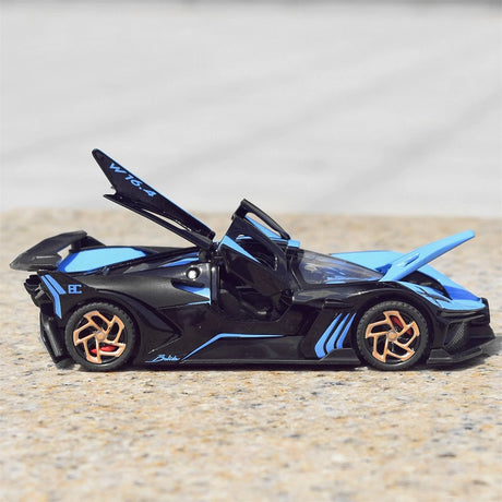 [TOY] 1:32 Bugatti 2021 Bolide Blue Model Car Die-Cast