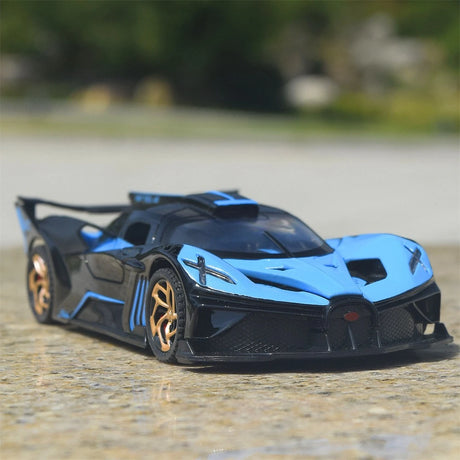 [TOY] 1:32 Bugatti 2021 Bolide Blue Model Car Die-Cast