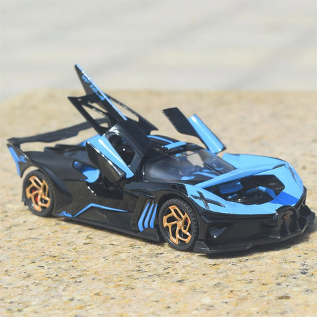 [TOY] 1:32 Bugatti 2021 Bolide Blue Model Car Die-Cast