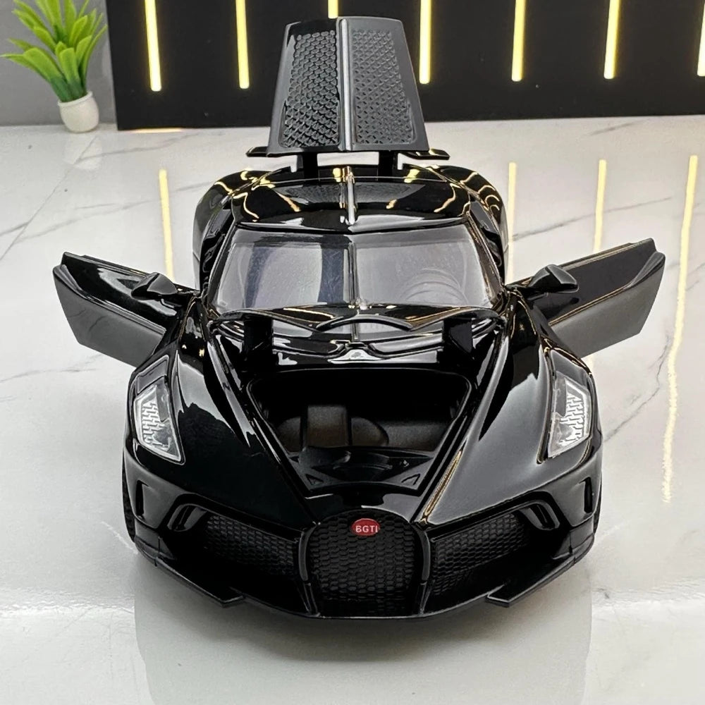 [TOY] 1:32 Bugatti 2021 La Voiture Noire Black Model Car Die-Cast