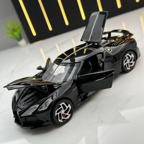 [TOY] 1:32 Bugatti 2021 La Voiture Noire svart modellbil Die-Cast