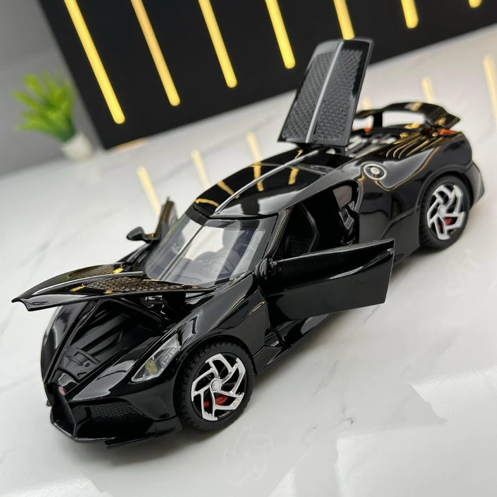 [TOY] 1:32 Bugatti 2021 La Voiture Noire Black Model Car Die-Cast