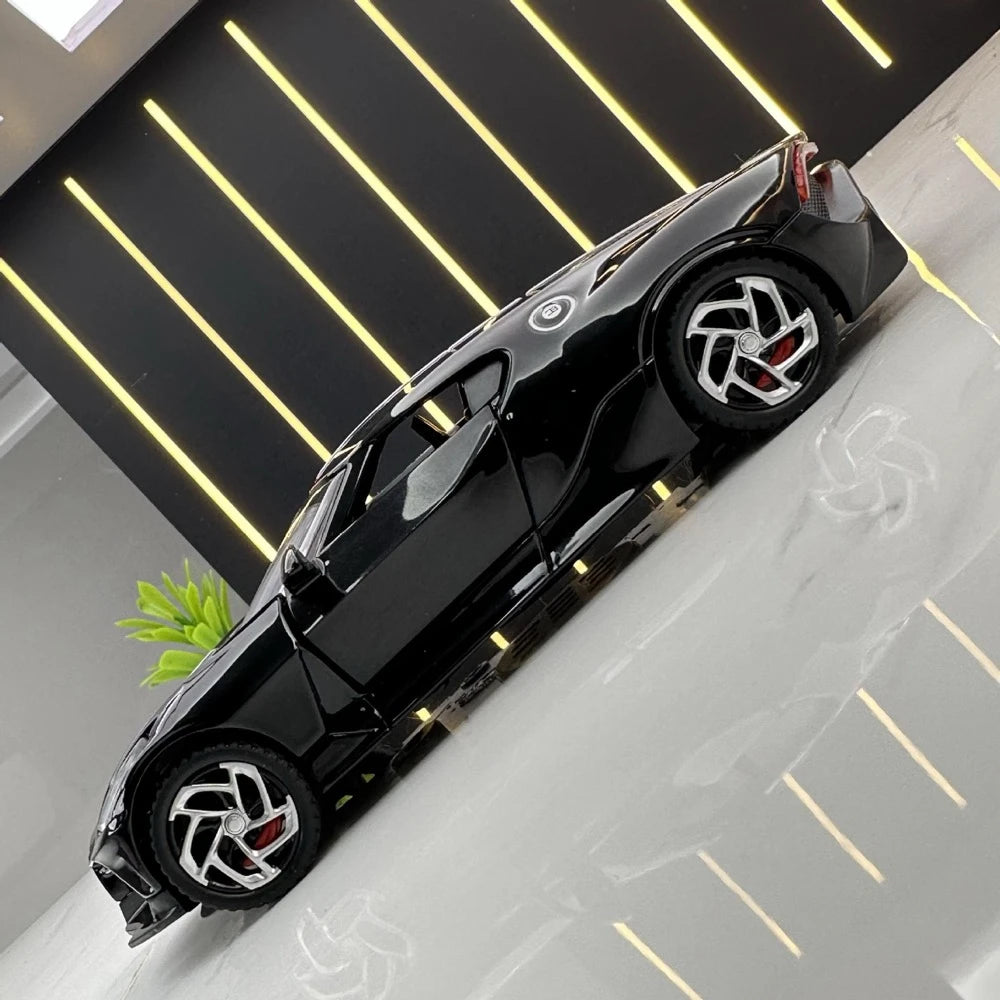 [TOY] 1:32 Bugatti 2021 La Voiture Noire Black Model Car Die-Cast