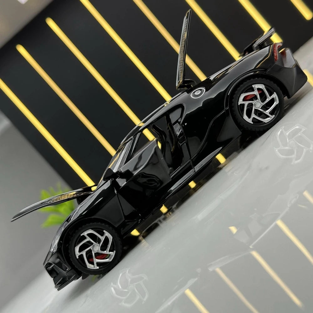 [TOY] 1:32 Bugatti 2021 La Voiture Noire Black Model Car Die-Cast