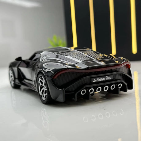 [TOY] 1:32 Bugatti 2021 La Voiture Noire svart modellbil Die-Cast