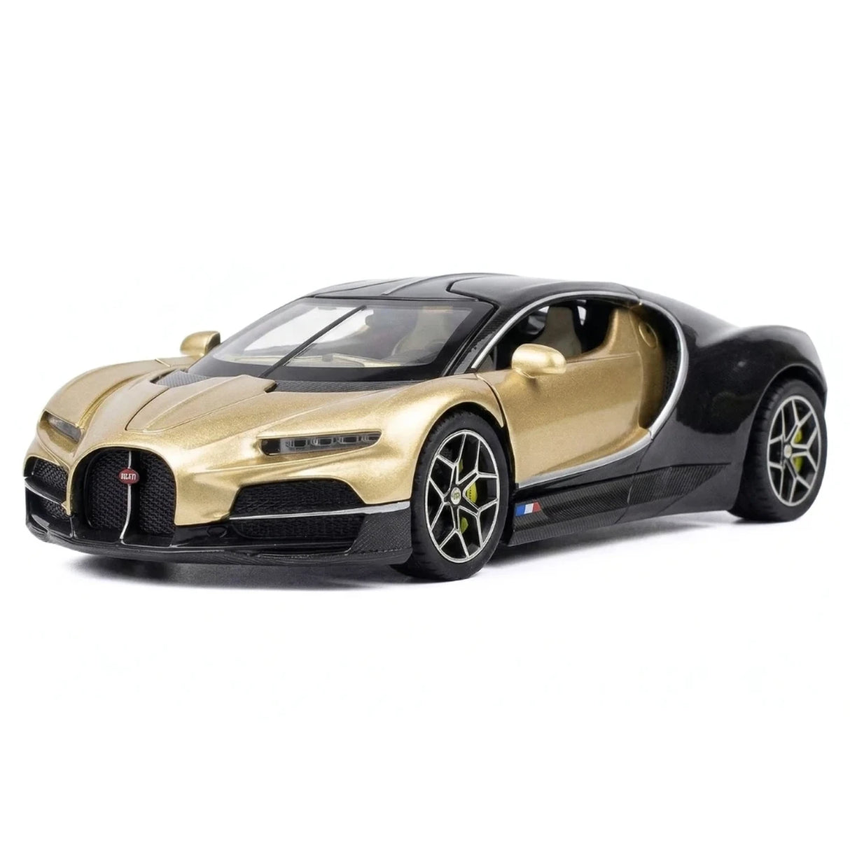 [TOY] 1:32 Bugatti 2024 Tourbillon guld modellbil Die-Cast