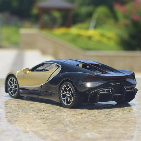 [TOY] 1:32 Bugatti 2024 Tourbillon Gold Model Car Die-Cast