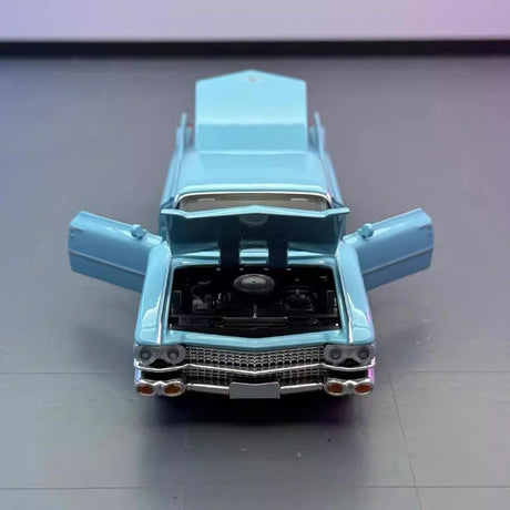 [TOY] 1:32 Cadillac 1959 Series 62 Eldorado Biarritz blauw modelauto Die-Cast