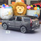 [TOY] 1:32 Cadillac 2021 Escalade svart modellbil Die-Cast