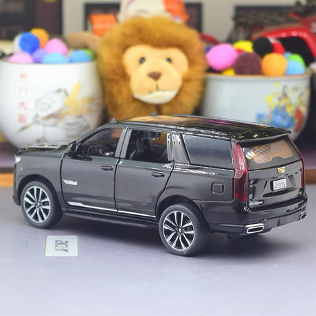 [TOY] 1:32 Cadillac 2021 Escalade Black Model Car Die-Cast