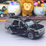 [TOY] 1:32 Cadillac 2021 Escalade svart modellbil Die-Cast