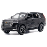 [TOY] 1:32 Cadillac 2021 Escalade svart modellbil Die-Cast