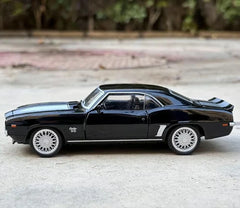 [TOY] 1:32 Chevrolet 1969 Camaro SS nero modellino di auto Die-Cast