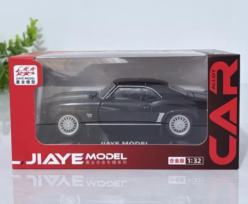 [TOY] 1:32 Chevrolet 1969 Camaro SS nero modellino di auto Die-Cast