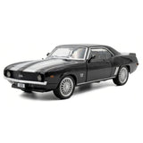 [TOY] 1:32 Chevrolet 1969 Camaro SS nero modellino di auto Die-Cast