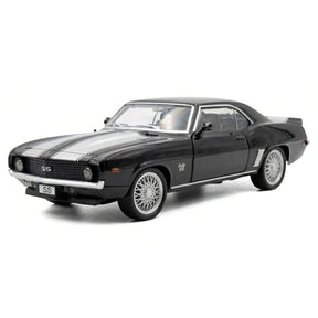 [TOY] 1:32 Chevrolet 1969 Camaro SS nero modellino di auto Die-Cast