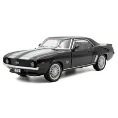 [TOY] 1:32 Chevrolet 1969 Camaro SS nero modellino di auto Die-Cast