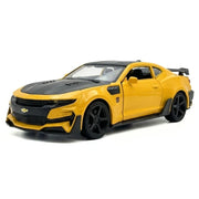 Chevrolet 2017 Camaro ZL1 gul 1:32 – modellbil i gjuten metall för display