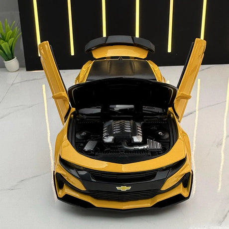 [TOY] 1:32 Chevrolet 2017 Camaro ZL1 gul modellbil Die-Cast