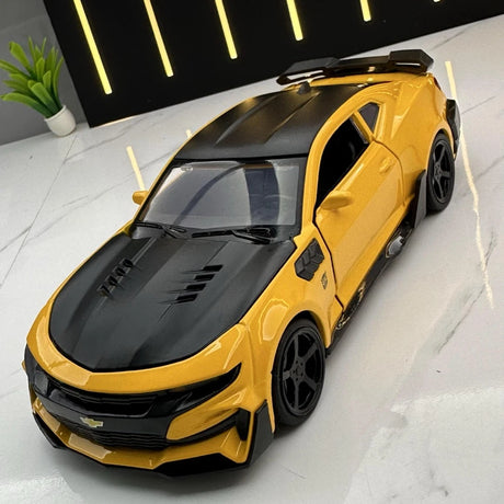 [TOY] 1:32 Chevrolet 2017 Camaro ZL1 gul modellbil Die-Cast