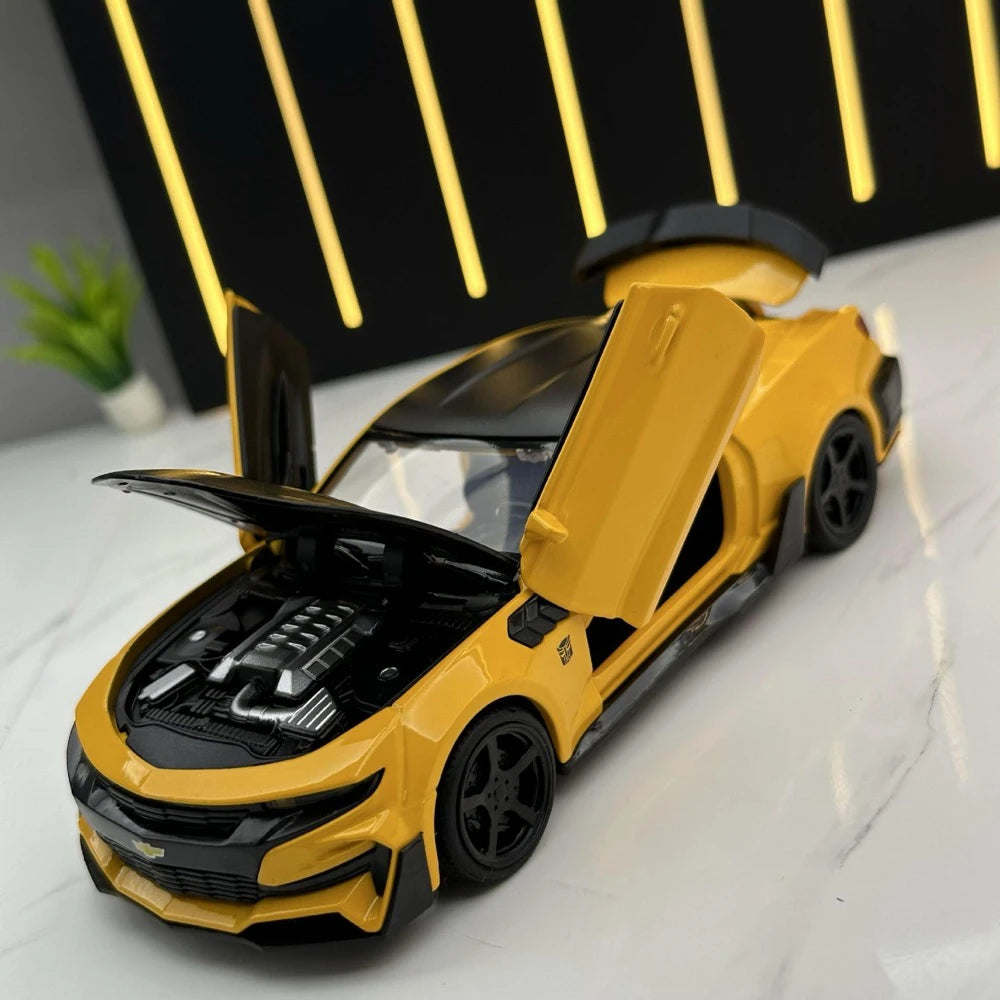 [TOY] 1:32 Chevrolet 2017 Camaro ZL1 gul modellbil Die-Cast