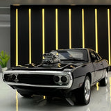 [TOY] 1:32 Dodge 1969 Charger svart modellbil Die-Cast