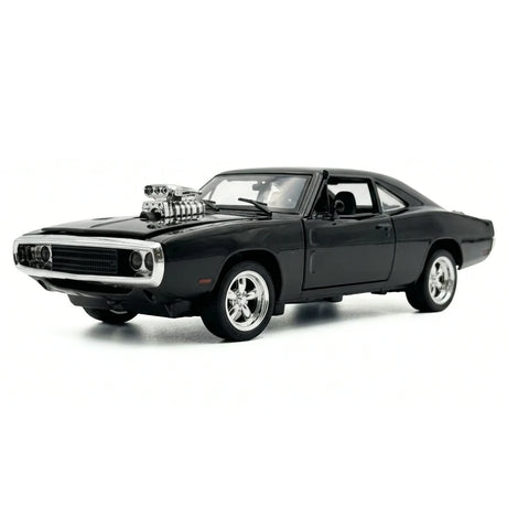[TOY] 1:32 Dodge 1969 Charger Black Model Car Die-Cast