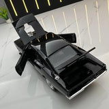 [TOY] 1:32 Dodge 1969 Charger svart modellbil Die-Cast