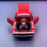 [TOY] 1:32 Dodge 1969 Charger röd modellbil Die-Cast