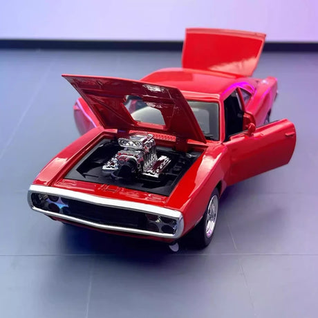 [TOY] 1:32 Dodge 1969 Charger Red Model Car Die-Cast
