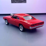 [TOY] 1:32 Dodge 1969 Charger röd modellbil Die-Cast