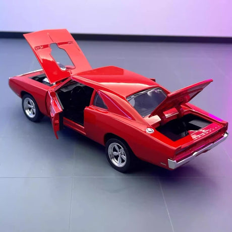 [TOY] 1:32 Dodge 1969 Charger Red Model Car Die-Cast