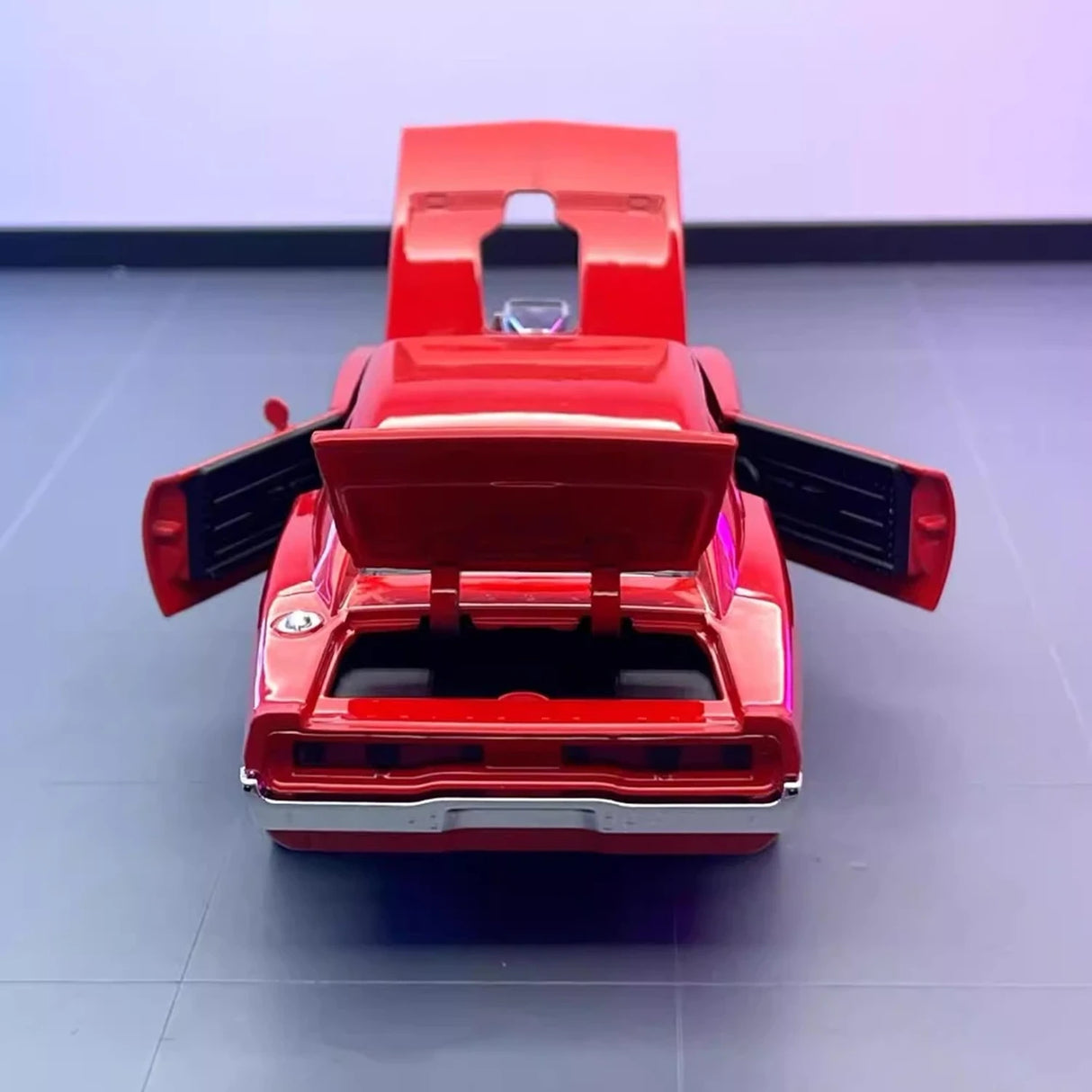 [TOY] 1:32 Dodge 1969 Charger röd modellbil Die-Cast