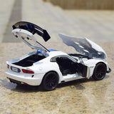 [TOY] 1:32 Dodge 2016 Viper ACR vit modellbil Die-Cast