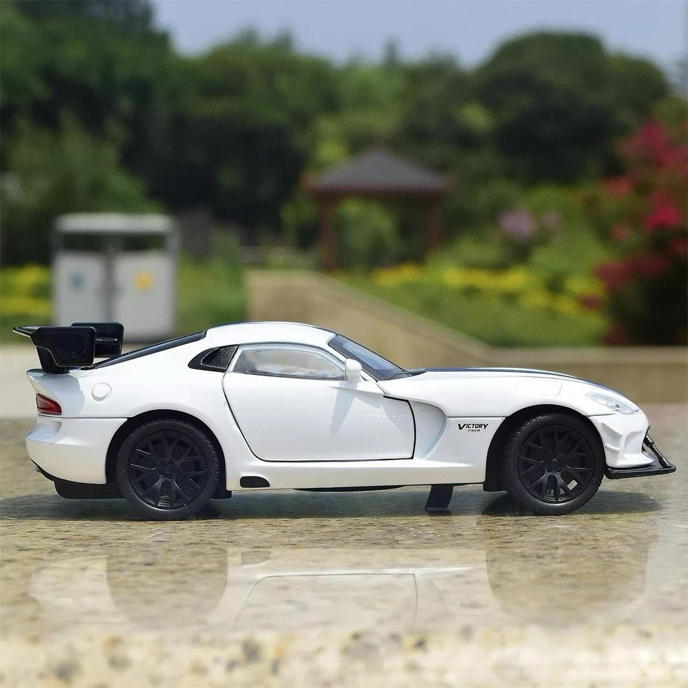 [TOY] 1:32 Dodge 2016 Viper ACR White Model Car Die-Cast