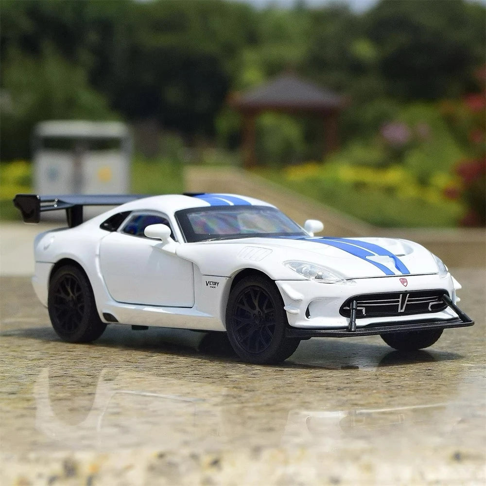 [TOY] 1:32 Dodge 2016 Viper ACR White Model Car Die-Cast