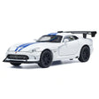 [TOY] 1:32 Dodge 2016 Viper ACR vit modellbil Die-Cast