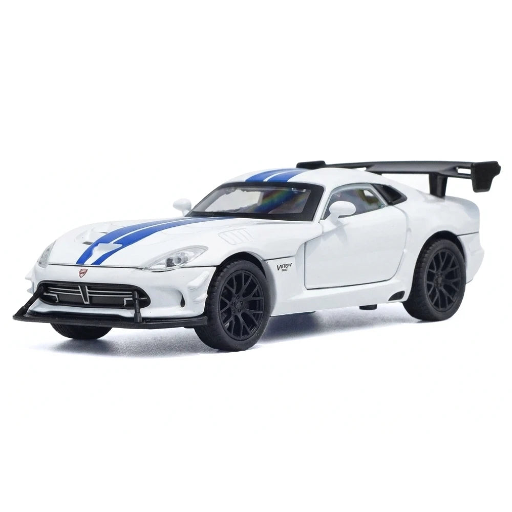 [TOY] 1:32 Dodge 2016 Viper ACR White Model Car Die-Cast