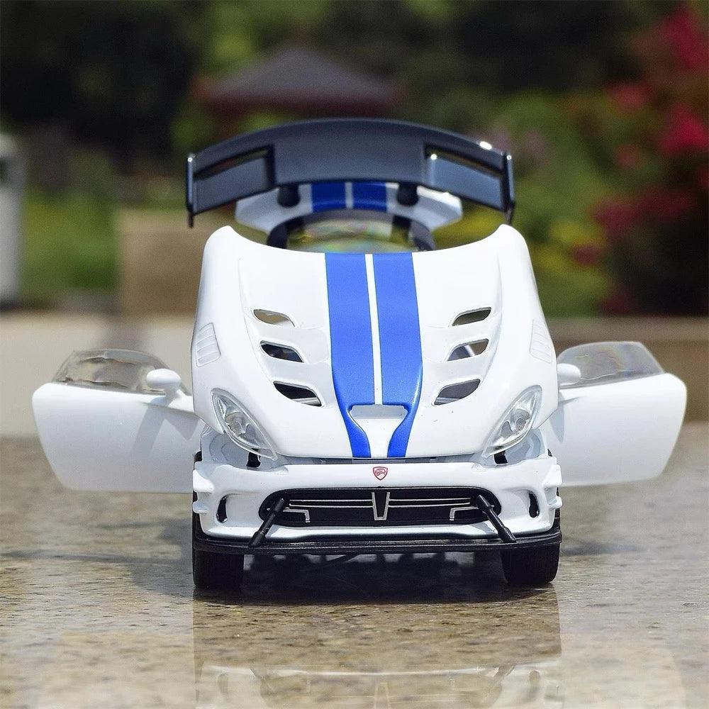 [TOY] 1:32 Dodge 2016 Viper ACR White Model Car Die-Cast