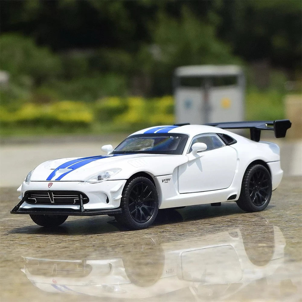 [TOY] 1:32 Dodge 2016 Viper ACR White Model Car Die-Cast