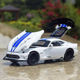 [TOY] 1:32 Dodge 2016 Viper ACR vit modellbil Die-Cast